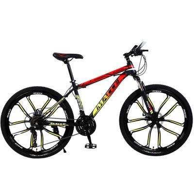 China Wholesale high carbon steel mountain steel bicycle factory outdoor adult variable speed off-road variable bicycle 26 inch student bicycle for sale