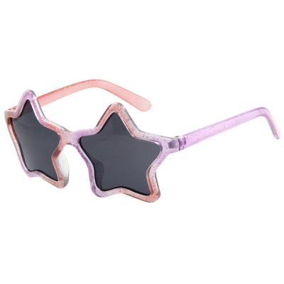 China Best fashion sunglasses selling goods using five stars fashion sunglasses 2022 children sunglasses for sale