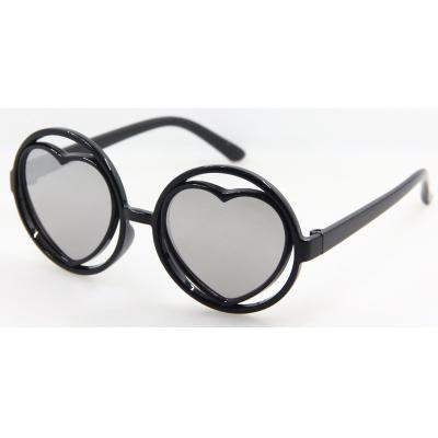 China Special Hot Selling Cheap Sunglasses Fashion Sunglasses Heart Shape Round Children Sunglasses for sale