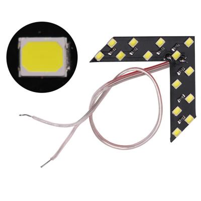 China Mirror Signal Light 14 SMD LED Arrow Turning Light Car Auto Rear View Mirror Indicator Turn Signal Lamp 12V DC for sale