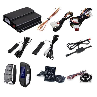 China Auto Lock Unlock OVI S36 Liquid Crystal Display Ker Push Button Start Anti Engine Theft Car Alarm for sale