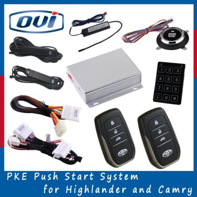 China Protect Car OBD CAN BUS Plug & Play One Way Push Button Start Stop System With Remote Starter Function for sale