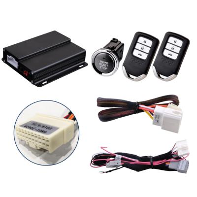 China Car Electronics Remote Start Alarm Auto Stop Push Button Keyless Entry For Honda Crv for sale