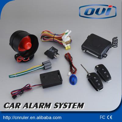 China Anti-hijacking engine start car alarm/car alarm security system/universal remote control car alarm for sale