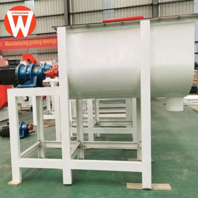 China Make Animal Feed For Poultry Ribbon Animal Feed Mixer Machine Homemade Cow Poultry Feed for sale