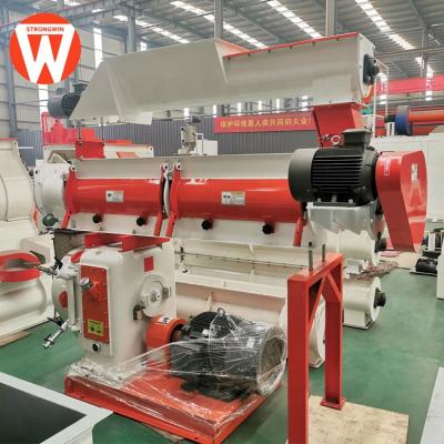 China Factory Henan factory supply pig cattle poultry feed making machine feed pellet mill with ce for sale