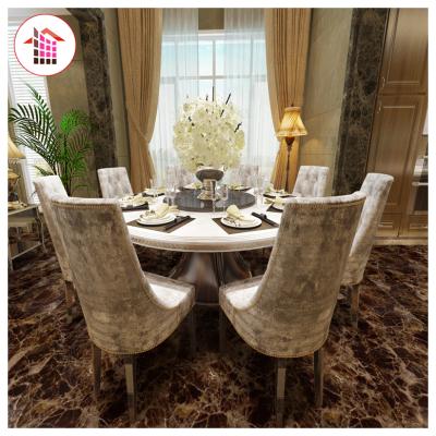 China Modern Popular Dark Turkey Emperador Marble Floor Tiles for sale