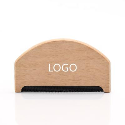 China Clothes Cleaning Hot Sale Wholesale Custom Logo Comb Tool Amazon Wool Pilling Sweater Comb Portable Eco Friendly Wooden Cashmere for sale