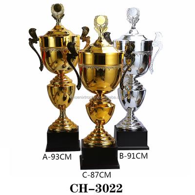 China High Quality Europe Soccer Trophy Tournament Champions Trophy American Football Trophy for sale