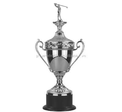 China Classic Souvenir Golf High Quality Trophy Metal Golf Trophy Cup Souvenirs for sale