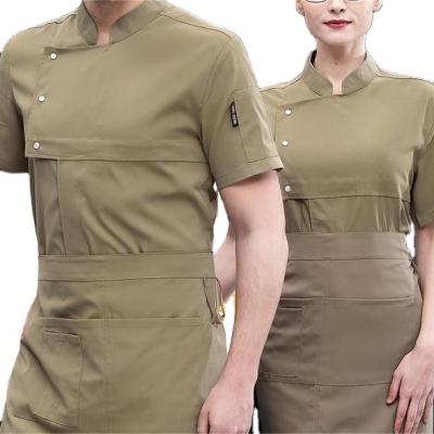 China Cheap Wholesale Anti-wrinkle Chef Uniform Work Clothes Suitable For Multiple Scenarios for sale