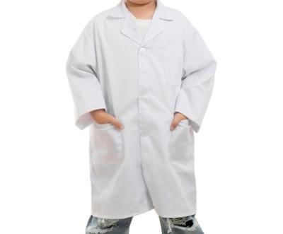 China Breathable hot selling white coat doctors work clothes children's style import and export quality for sale