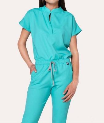 China 2021 Breathable New Fashion Spandex Best Selling Medical Uniform Scrubs Hospital Uniforms With Scrub Suit for sale