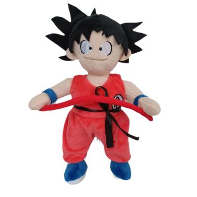 China Anime Dragon Goku Super Subhuman Plush Toy Doll Factory Wholesale 28cm Classic Soft Toy for sale