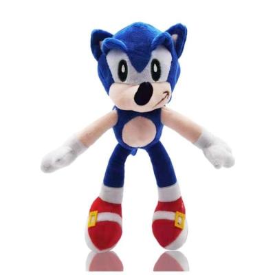 China Cotton 28cm Movie Protagonist Plush Toy Love Animal Holiday Creative Gift Wholesale Sonic Plush Dolls Pillow Cartoon for sale