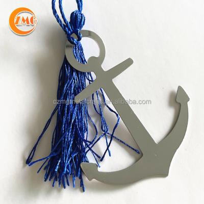 China Wholesale Cheap Europe Souvenir Gifts Special Silver Fancy Metal Anchor Pins for sale