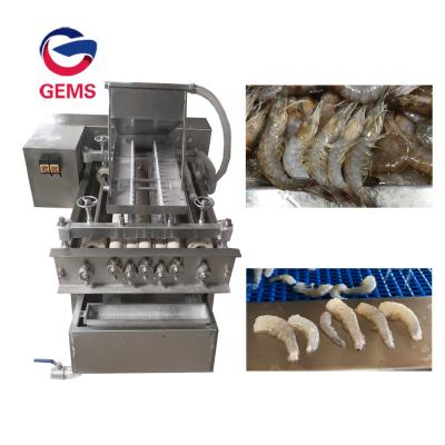 China Factory Automatic Fresh Shrimp Peeler Deveiner Machine No Damaged Prawn Shell Peeling Skin Removing Machine for sale