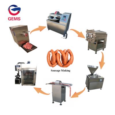 China Sausage Making Sausage Processing Machinery Sausage Production Line Price Sausage Production Line for sale