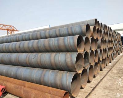 China Liquid Pipe API 5L SSAW LSAW Carbon Welding Steel Pipe Price Per Ton For Construction for sale