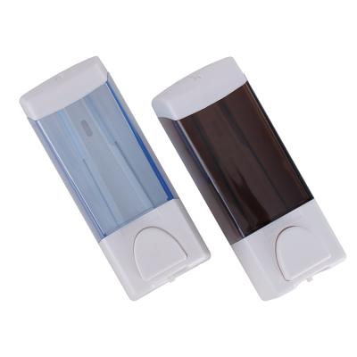 China Foam Soap Dispenser 300ml ABS Plastic Bathroom Wall Mount Shampoo Lotion Sanitized Soap Dispenser for sale