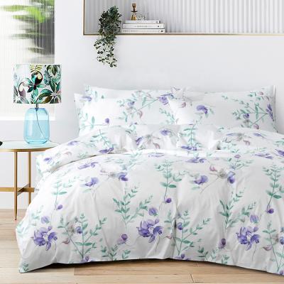 China Nondisposable 100% Cotton Bedding Sets Cotton Cotton Digital Print Sheet Bedding Set for sale