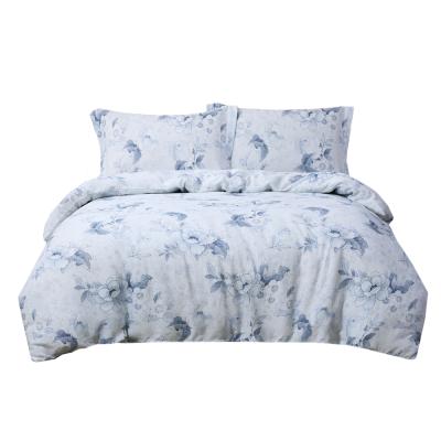 China Factory Hot Sale Nondisposable Tencel Linen Bed Sheet Duvet Cover Set With High Quality for sale