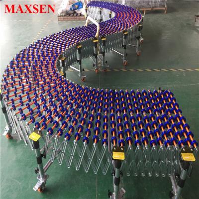 China Gravity skate wheels telescopic conveyor with manufacture price for sale