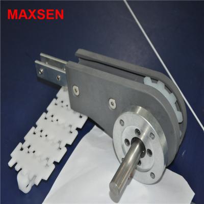 China Aluminum Drive Head Drive And End for Flexible Chain Conveyor zu verkaufen