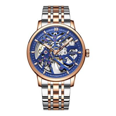 China 20 Ruby Relojes Hombre Luxery Automatic New Arrival Fashionable Luminous Mechanical Private Label Water Resistant Jewelry Watches for sale