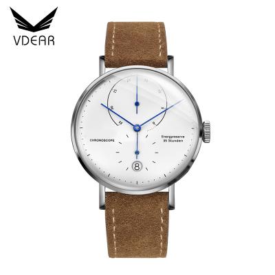 China OEM Luxury Transparent Case Day/Date Mechanical Watches Mens Automatic Watch for sale