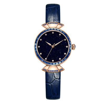 China Day/Date Private Label Stainless Steel Back Ladies Watches With Bracelets Malachite Stone Watches Woman Luxury Brand for sale