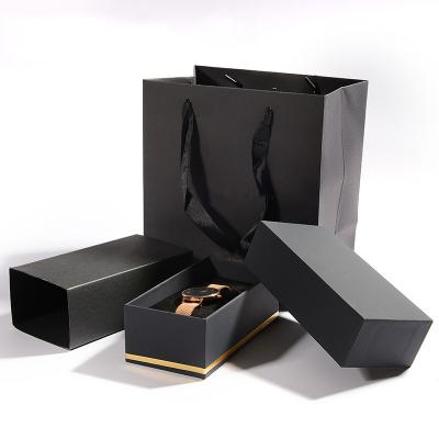 China Luxury Custom Logo Packaging Gift Packaging Watch Box Luxury Paper Cases for sale