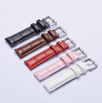 China Alligator Leather Multi Crocodile Skin Calfskin Leather Watch Straps With Quick Release Strap for sale