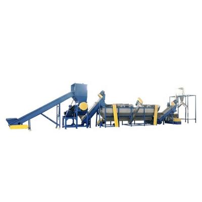 China Hotels Kailong Waste Plastic Machines 500~800kg/h PP HDPE LDPE LLDPE Washing Recycling Line for sale