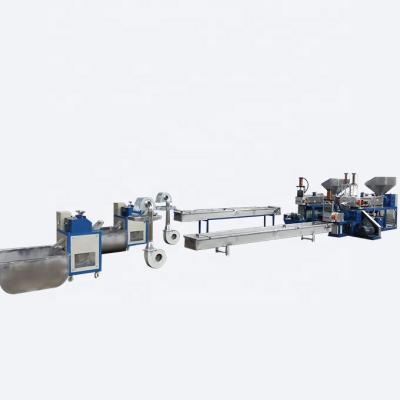 China Hotels Kailong Machinery KL-300 PP HDPE LDPE LLDPE Water Cooling Brace Granulating Line for sale