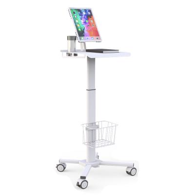 China Modern Factory Laptop and Computer Monitor Trolley Trolley Hospital Mobile Medical Cart for sale