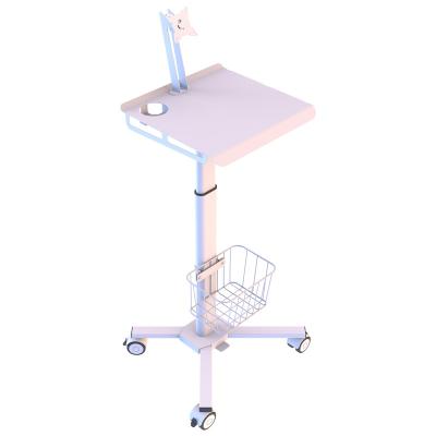 China Modern mobile stand for tablet pc laptop cart and monitor vesa mobile workstation for hospital clinic for sale