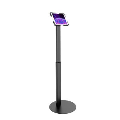 Κίνα Adjustable Metal Tablet Holder Floor Stand with Metal Tablet Enclosure VESA Tablet Floor Stand Holder προς πώληση