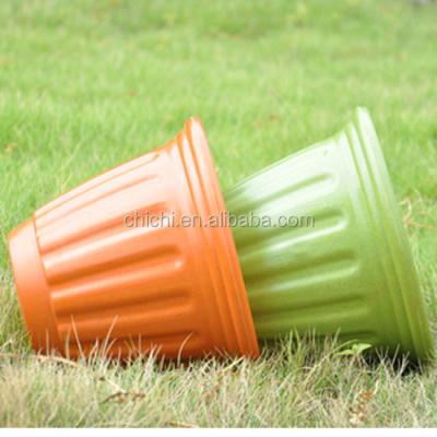 China Eco-Friendly Eco-Friendly Bamboo Fiber Plant Pots, Home Decorative Flower Pots, Colorful Plant Fiber Flower Pots for sale