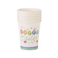 China Personalized Happy Oriental Styles Disposable Colored Paper Cups For Party Decoration for sale