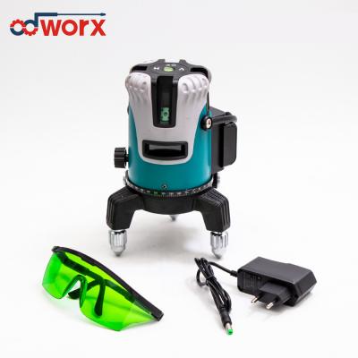 China ODWORX 5 Laser Level Horizontal Vertical Cross Line Automatic Leveling Self-Leveling Line Laser Levels - for sale