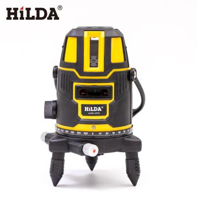 China Green Lines 3D Lazer Machine Tool Laser Level Hilda 5 Level Rotary Laser 360 Levels - for sale