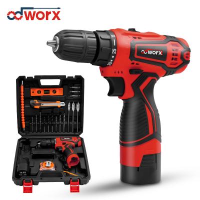 China LED Job ODWORX 12V Power Drill Machine Lightweight Portable Cordless Drill Set With Battery Power Tools Electric Drills for sale