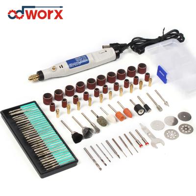 China ODWORX 18V Sanding Engraving Pen Tool Mini Drill Rotary With Grinding Accessories 86Pcs Set Mini Engraving Pen For Dremel Multifunctional for sale