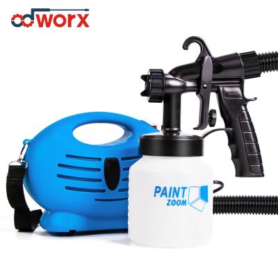 China Paint Electric Spray Gun 650W HVLP Paint Sprayer Machine for Painting with Adjustable Flow Control Spray Gun for sale