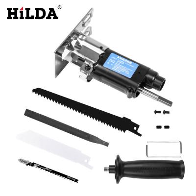 China Wood Saw Swap Jig Saw Metal File Attachment For Angular Electric Drill Cutting Wood Amoladora With Converter Connector for sale