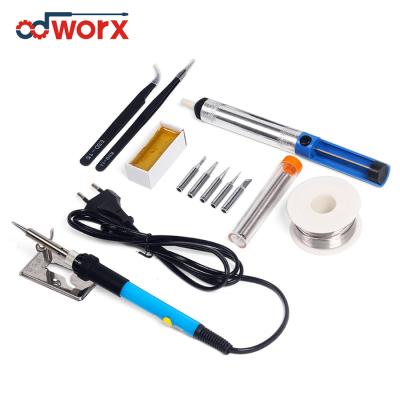 China Building material stores electric soldering iron kit power220V soldering tool 60 watt soldering iron replaceable tip for sale