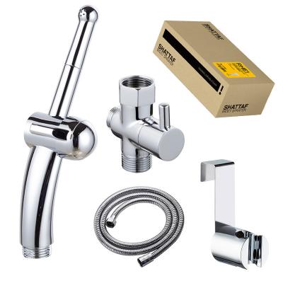 China Modern ABS Plastic Toilet Spray Gun Mate Set 