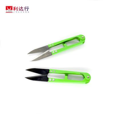 China Durable Customs Logo Bonsai Tool By Left Green Color Floral Printing Hands Used Wire Cutter Trimmer for sale