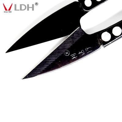 China Embroidery 10.8cm Carbon Steel SK5 Blade Trimmer Spring Cutting Thread Scissors for sale